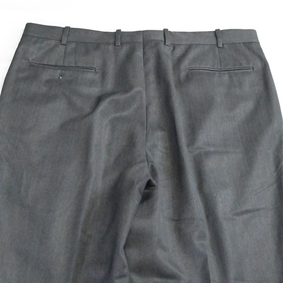 JB‎ Britches 38 x 28 Gray Winston Pleated Cuffed Mens Dress Pants - Picture 6 of 7